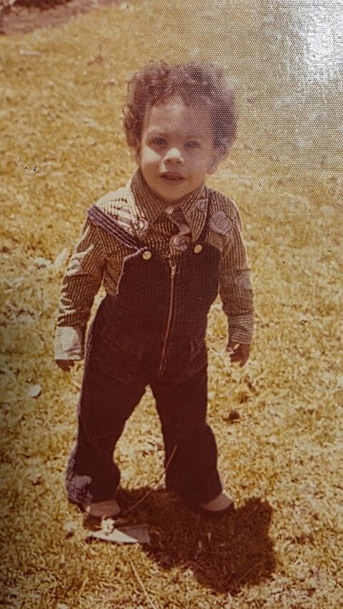 A baby photo from a customer film
