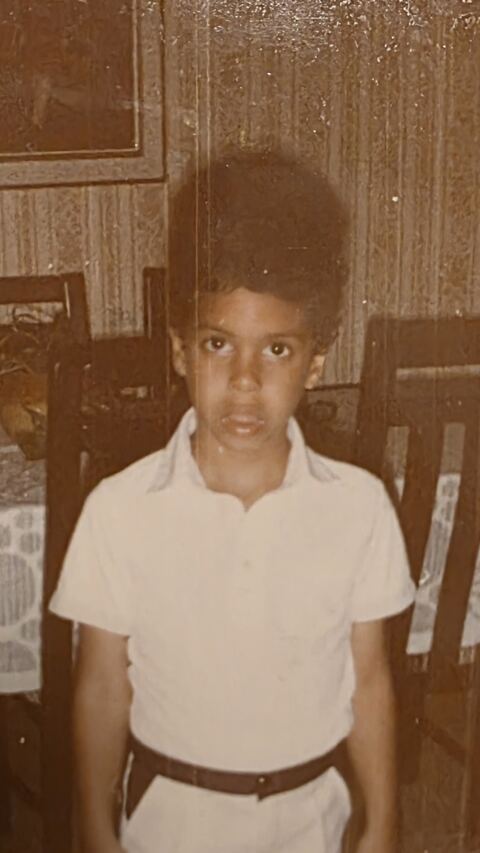 Kfir as a young child